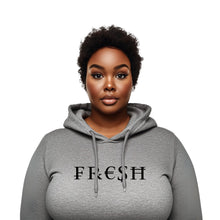 Load image into Gallery viewer, “FRESH” Unisex Hoodie (Gray)