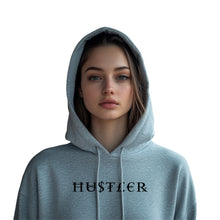 Load image into Gallery viewer, "HUSTLER" Unisex Hoodie (Gray)