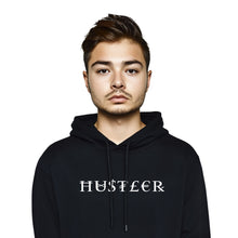 Load image into Gallery viewer, “HUSTLER” Unisex Hoodie (Black)