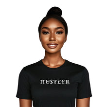 Load image into Gallery viewer, “HUSTLER” Unisex T-Shirt (Black)