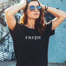 Load image into Gallery viewer, “FRESH” Unisex T-Shirt (Black)