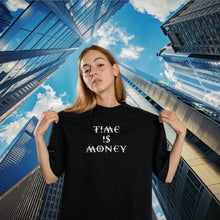 Load image into Gallery viewer, “TIME IS MONEY” Unisex T-Shirt (Black)