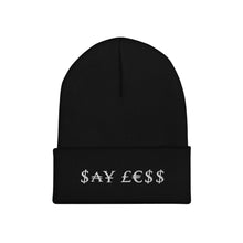 Load image into Gallery viewer, "$£" Flagship Logo Unisex Beanie (Black)
