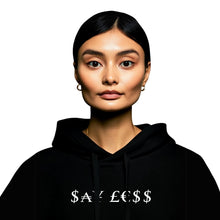 Load image into Gallery viewer, "$£" Flagship Logo Unisex Hoodie (Black)