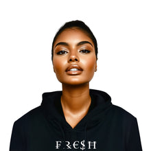 Load image into Gallery viewer, &quot;FRESH&quot; Unisex Hoodie (Black)
