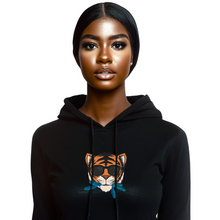 Load image into Gallery viewer, “THE CAT [THAT ATE THE CANARY]” Unisex Hoodie (Black)
