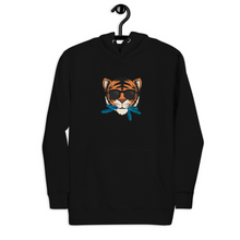 Load image into Gallery viewer, “THE CAT [THAT ATE THE CANARY]” Unisex Hoodie (Black)
