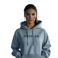 Load image into Gallery viewer, &quot;HUSTLER&quot; Unisex Hoodie (Gray)
