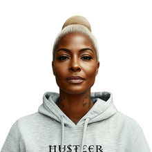 Load image into Gallery viewer, &quot;HUSTLER&quot; Unisex Hoodie (Gray)

