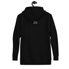 Load image into Gallery viewer, “THE CAT [THAT ATE THE CANARY]” Unisex Hoodie (Black)
