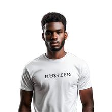 Load image into Gallery viewer, &quot;HUSTLER&quot; Unisex T-Shirt (White)
