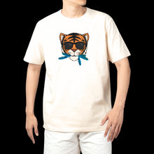 Load image into Gallery viewer, “THE CAT [THAT ATE THE CANARY]” Unisex T-Shirt (White)
