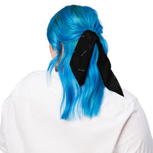 Load image into Gallery viewer, "$£" Pattern Print Bandana (Black)
