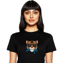 Load image into Gallery viewer, “THE CAT [THAT ATE THE CANARY]” Unisex T-Shirt (Black)
