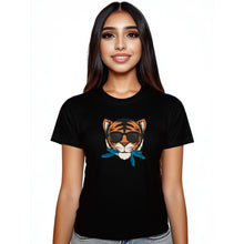 Load image into Gallery viewer, “THE CAT [THAT ATE THE CANARY]” Unisex T-Shirt (Black)

