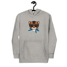 Load image into Gallery viewer, “THE CAT [THAT ATE THE CANARY]” Unisex Hoodie (Gray)
